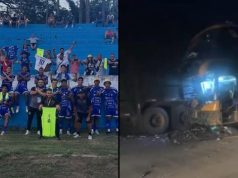 Aksident tragjik, autobusi ekipit të futbollit përplaset me kamionin, trajneri në gjendje të rëndë, vdes ndihmësi…