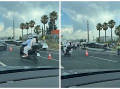 Aksident tragjik në autostradën Tiranë–Durrës, dy viktima pas përmbysjes së një autobusi